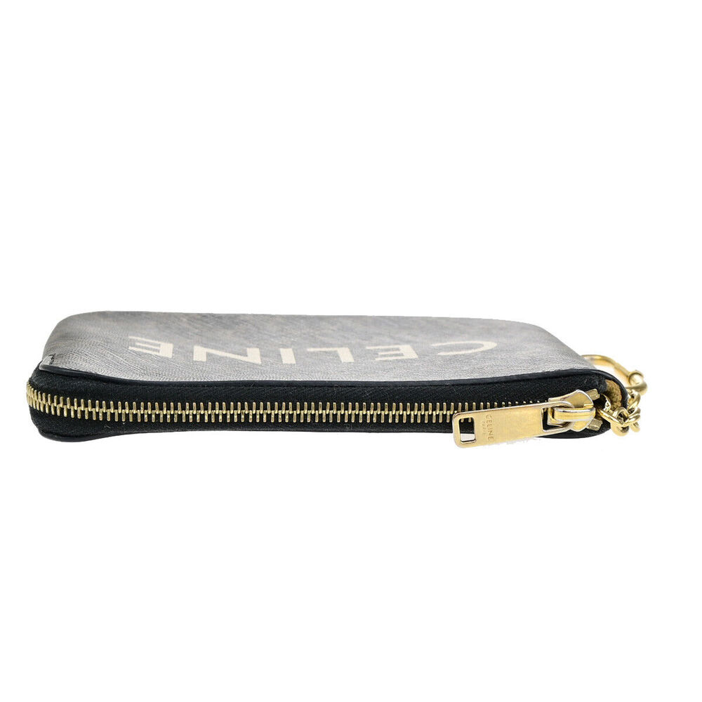 Celine Logo Coin Card Key Case Triomphe #143624C25B - Picture 5 of 13